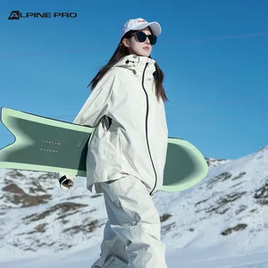 Kadın kayak ceket oem özel su geçirmez kayak takım kar giyim