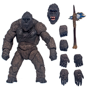 SHF Gorilla <span class=keywords><strong>King</strong></span> Kongs figura de acción articulaciones articuladas figurita de vinilo movible muñeca colección modelo de juguete - Product Image 1