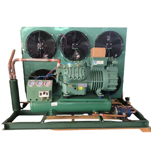 Équipement de réfrigération 3HP 5HP 10HP 15HP Compresseur refroidi par air Unités de condensation Unité refroidie par air de type ouvert Prix pour chambre froide - Product Image 5