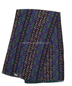 Tela africana con estampado de cera holland, tejido brocado para ropa de cama de hospital, modelo les bazin 2022, venta directa de fábrica - Product Image 4