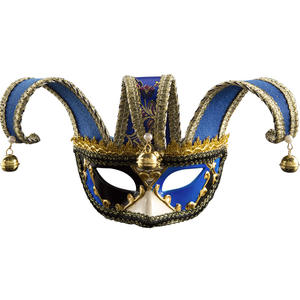 Euro-<span class=keywords><strong>American</strong></span> Retro <span class=keywords><strong>Horror</strong></span> Halloween Media cara Máscara veneciana PVC Plástico Fiesta Bola Prop Carnaval Forma Impreso Mascarada - Product Image 1