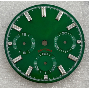 Esfera de Reloj Cronógrafo Multifunción de Cristal de 29.5mm, Nuevos Accesorios Mod Compatibles con el Movimiento de Cuarzo VK63 - Product Image 2