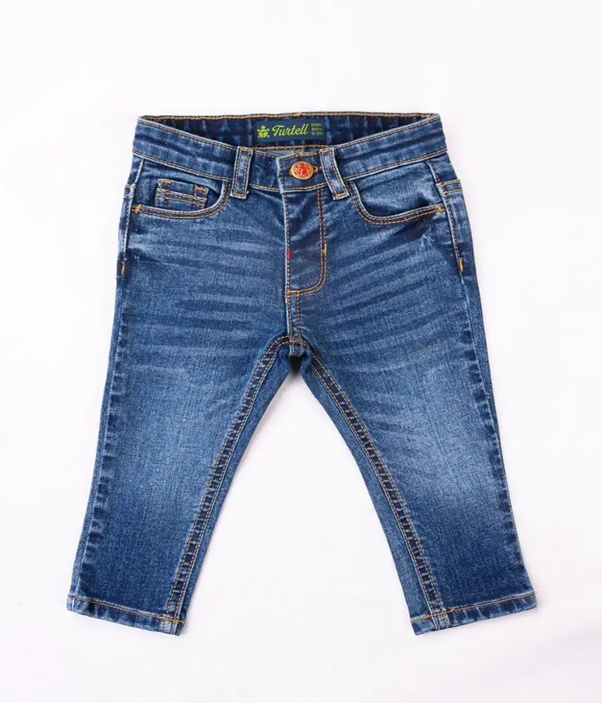 Kleinkind Jungen Jeans Hose Soft Custom ize Branding Fit
