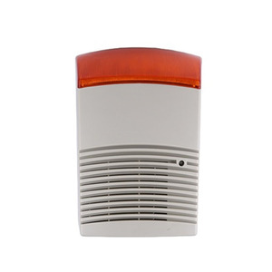 Grosir 50W 128dB sirene keselamatan luar ruangan sistem Alarm strobo bahan ABS produsen kabel Alarm suara dengan lampu strobo - Product Image 1