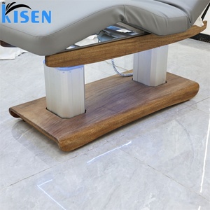 KISEN 4 Motor Electric Beauty Lash Clinic Salon Furniture <b>Full</b> <b>Set</b> Liege Massage Table Facial Spa <b>Bed</b> Luxury Beauty <b>Bed</b> with LED - Product Image 6