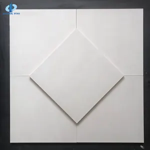 Tiles Color Matte Ceramic White Room Modern Hotel Porcelain Tiles 7 Days After Payment Floor Tiles Design Heat Insulation 9-10mm