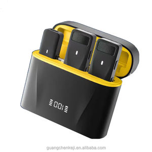 <span class=keywords><strong>GT168</strong></span>มินิไร้สายไมโครโฟน lavalier MIC, 2.4G Dual Channel ปกไมโครโฟนตัดเสียงรบกวนสำหรับผู้สร้างเนื้อหาบน YouTube TikTok - Product Image 1