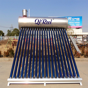 Système complet 100L 150L 200L 300L Support en aluminium de 500 litres Tube à vide <span class=keywords><strong>Chauffe</strong></span>-<span class=keywords><strong>eau</strong></span> solaire en acier inoxydable - Product Image 2