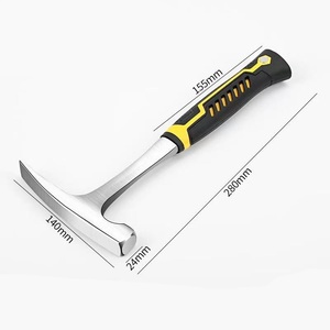 <span class=keywords><strong>Marteau</strong></span> Géologique Professionnel <span class=keywords><strong>de</strong></span> Qualité Industrielle – <span class=keywords><strong>Marteau</strong></span> d'Exploration en Acier à Haute Teneur en Carbone avec Poignée Antidérapante en <span class=keywords><strong>Caoutchouc</strong></span> - Product Image 4
