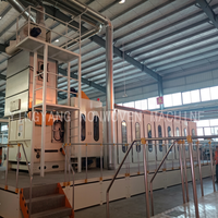 Ligne de production automatique de feutre filtrant non-tissé aiguilleté avec machine à poinçonner, ouvre-balle et superposeur transversal – MACHINE À NON-TOISSER