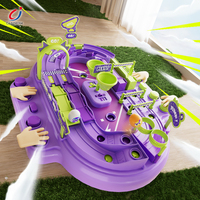 Jeu de défi réactif Chengji pour enfants, machine de flipper de table multifonctionnelle interactive et compétitive pour 2 joueurs avec système de notation