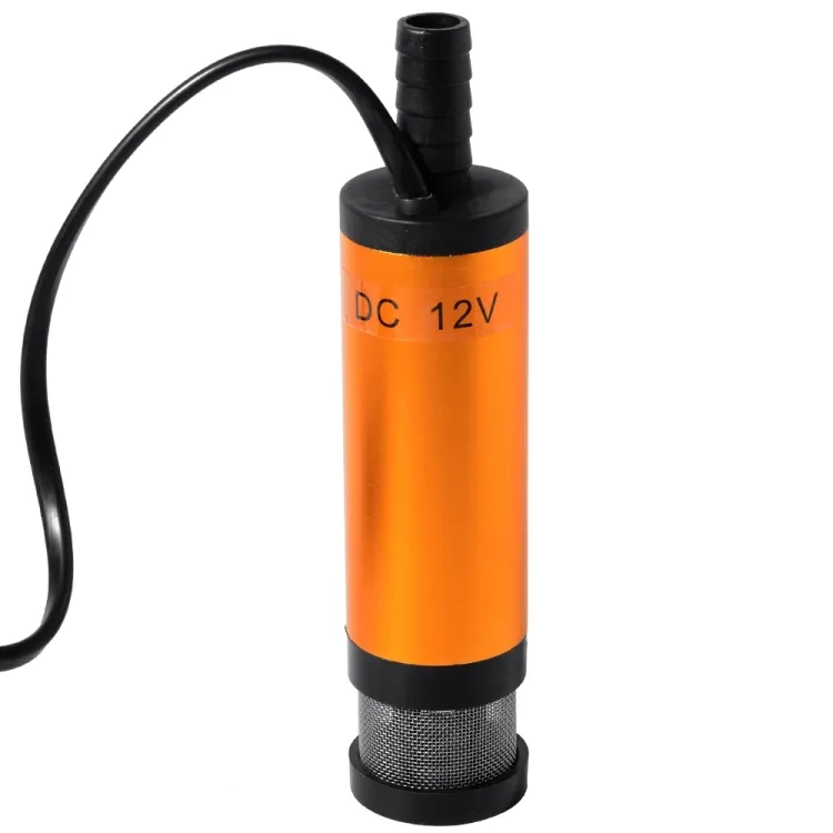 Dropshipping 12V car electric submersible pump diesel fuel oil transfer pump , 51mm switchelectric air pumps external filter