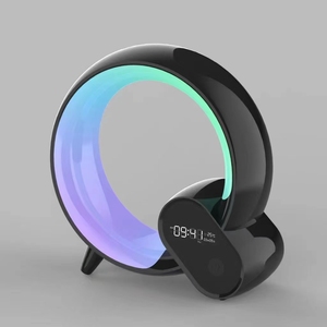 Ứng Dụng Điều Khiển Tiếng Ồn Trắng Máy Mặt Trời Mọc Đồng Hồ Báo Thức Với <span class=keywords><strong>Bluetooth</strong></span> Loa Đồng Hồ Kỹ Thuật Số Ngày Và Nhiệt Độ Thông Minh Bảng Đồng Hồ - Product Image 4