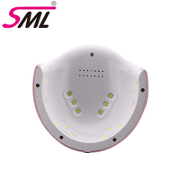 SML 2024 Cordon de vente chaude Connecteur USB Lampe à ongles UV 72W Lampe à ongles UV