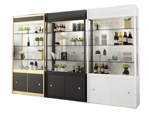 Display cabinet shelf racks acrylic box chishen display case/vintage jewelry display boxes/glass display cabinet glass sh