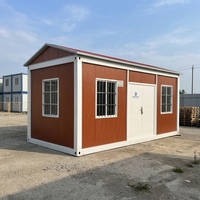 Maison conteneur personnalisée en acier, cabane préfabriquée modulaire, mini-maison pour bureau, hôtel, villa