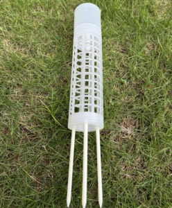 2X37cm Height Injection-Molded Durable <strong>Selfwatering</strong> <strong>Plants</strong> Supporting Plastic Moss Pole with Dripper for Home &amp; Garden Use - Product Image 1