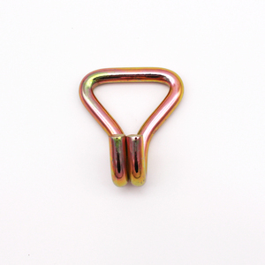 2 "3T黄色亜鉛メッキダブルJフック貨物ラッシング用 - Product Image 1