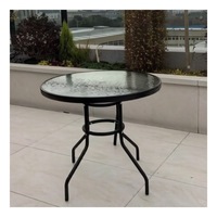 Ensemble de meubles de salle à manger d'extérieur 5 pièces avec 4 chaises tressées et une table pour jardin, cour, hôtel et complexe hôtelier