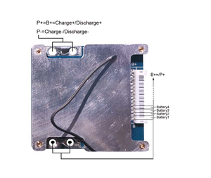 48 в BMS для электровелосипеда, батарея 48 в 25 А BMS для электровелосипеда, батарея 10S 12S 13S 14S 15S 16S 20S 13S <span class=keywords><strong>25A</strong></span> BMS - Product Image 3