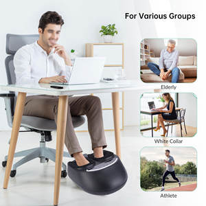 Nuevo tipo de máquina masajeadora de pies Rodillo VIBRADOR ELÉCTRICO Todo el cuerpo Relax Shiatsu Pierna Masajeador de pies - Product Image 4