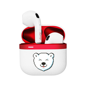 Écouteurs sans fil Coca-Cola <span class=keywords><strong>T25</strong></span> Pro TWS <span class=keywords><strong>Bluetooth</strong></span> 5.3 Semi-intra-auriculaires pour écouteurs sans fil Matériel ABS Haute qualité Cadeau - Product Image 2