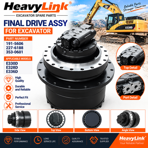 Conjunto de Transmisión Final para Excavadora HeavyLink, Repuesto para E330D E328D E336D, 191-5606 227-6188 353-0601 - Product Image 4