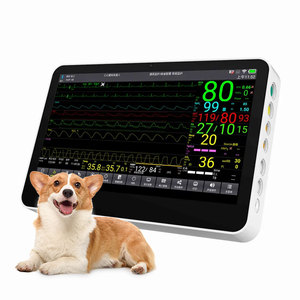 เครื่องมอนิเตอร์สัตว์เลี้ยง CONTEC CMS8500 ขนาด 12.1 นิ้ว แบบพกพา แสดงผลหลายพารามิเตอร์ พร้อมจอสี แสดงสัญญาณชีพ ราคา CMS8500VET สัญญาณชีพ - Product Image 1
