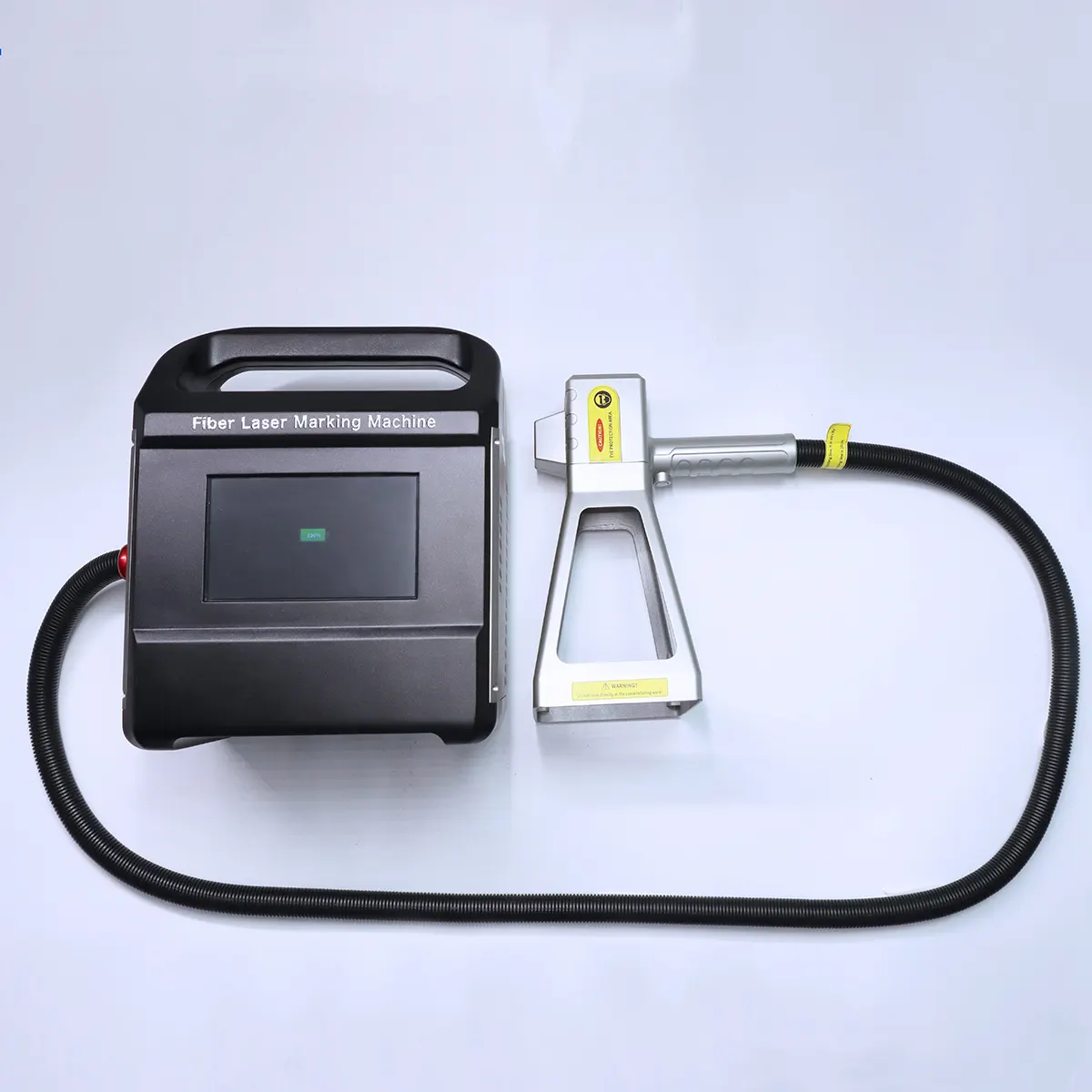 El Mini Metal Lazer gravür PVC kimlik kartı yazıcı gravür Fiber Lazer işaretleme makinesi