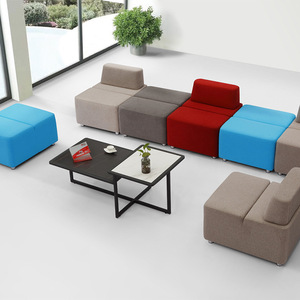 Sofá Modular de Oficina Prosperous Seat XY-SF2213, Color de Tela Personalizable, para Uso en Oficina - Product Image 2