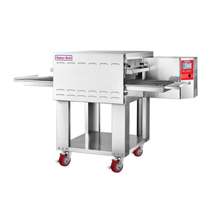 Alta Temperatura 400 ℃   Forno per Pizza <span class=keywords><strong>Margherita</strong></span> Elettrico a Gas con Nastro Trasportatore - Product Image 6