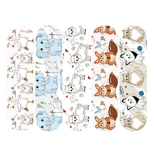 Pansements adhésifs de qualité médicale, à thème de dessins animés, mignons et féminins, imperméables, en sachets, vente en gros. - Product Image 1