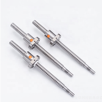Vis à billes à mouvement linéaire CNC à filetage laminé SFU1605 C7 avec écrou à billes, coupleur BKBF12 et boîtier d'écrou