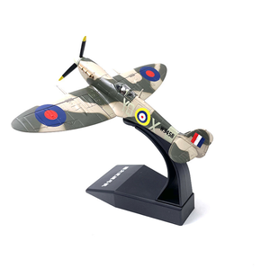 ZFmodel 1:72 britannique seconde <span class=keywords><strong>guerre</strong></span> <span class=keywords><strong>mondiale</strong></span> avion spitfire simulation alliage collection modèle d'avion ornements moulé sous pression véhicules jouets - Product Image 1