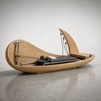 Máquina de Pilates Reformer de Madera de Diseño Moderno Jereathy, Reformer Profesional para Pilates