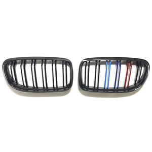 Impresión de transferencia de agua M Color Línea doble Red de coche Parachoques delantero Rejilla de malla para <span class=keywords><strong>Bmw</strong></span> <span class=keywords><strong>3</strong></span> Series E90 - Product Image 2