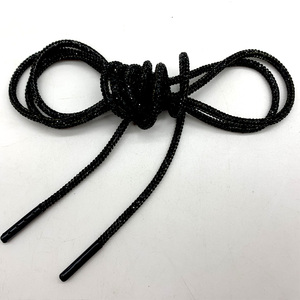 Cordon de strass en cristal diamanté 3,5 mm, fil de coton, pour lacets de chaussures, vente directe usine - Product Image 4