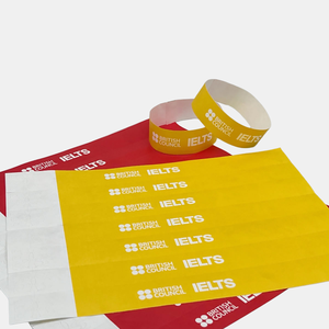 Pulsera Promocional Personalizada de Tyvek para Eventos, Pulsera Desechable Impresa con UV y Logotipo, Brazalete de Identificación para Festivales - Product Image 3