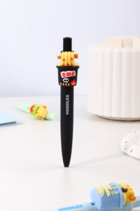 KUKI Simpatica penna gel a sorpresa con tema '<span class=keywords><strong>È</strong></span> ora delle tagliatelle', cartoleria kawaii per studenti, articoli di cancelleria a tema cartoni animati. - Product Image 5