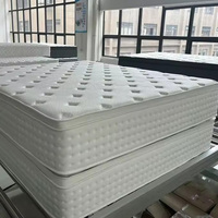 Hochwertige Hybrid-Taschenfederkernmatratze mit Gel-Memoryschaum Modernes Design Voll-/Kingsize-Größen Hypoallergen Kühlend Luxus-Hotelmatratze