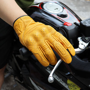 Gants de Motard en Cuir pour Femme et Homme, Accessoires d'Été, Motocross, Accessoires <span class=keywords><strong>BMX</strong></span> Enduro - Product Image 2