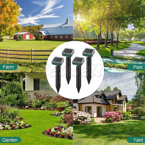 2025 bán buôn New năng lượng mặt trời mole Repellent Sonic <span class=keywords><strong>Plug</strong></span>-<span class=keywords><strong>in</strong></span> ngoài trời động vật sóng âm thanh động vật gặm nhấm rắn Repellent cho mùa thu mùa - Product Image 4