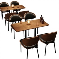 Canapés et chaises de bar KTV modernes et minimalistes en acier pour restaurant de barbecue, café, et salon de thé à bulles