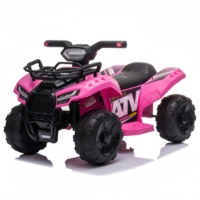 Vente en gros, VTT électrique 6V pour enfants, 4 roues, quad avec batterie rechargeable pour bébés garçons et enfants, voiture jouet à monter avec musique