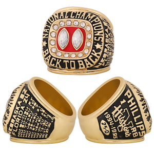 1995 <span class=keywords><strong>nebraska</strong></span> Ngô lột đội vô địch vòng, một chiếc nhẫn thời trang Kỷ Niệm thể thao và hợp thời trang với nghề thủ công tinh tế - Product Image 2
