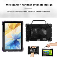 OEM tablet komputer sidik jari, perangkat Pc biometrik layar industri Android profesional tahan air 10.1 "5g Wifi, tablet komputer sidik jari kasar