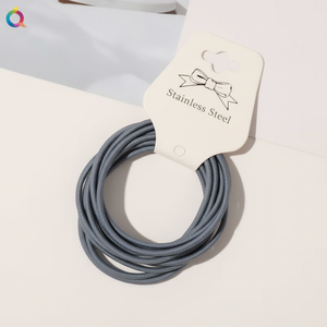 Vendita calda di tendenza Vintage con stampa a fiori in velluto tessuto per capelli con coda di cavallo semplice accessorio di moda per bambini - Product Image 1