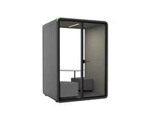 Cabine Acoustique pour 2 Personnes - Isolation Sonore - Cabine de Réunion Privée - Bureau Portable - Cabine Silencieuse - Product Image 2