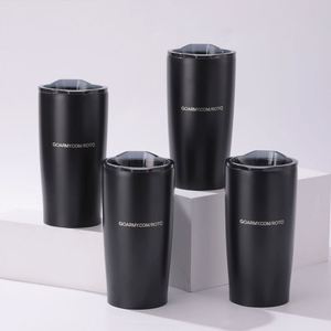 Nuevo Vaso Térmico de Acero Inoxidable 304 de Doble Capa de 20oz para Café, Vaso para Coche con Aislamiento para Frío, Vasos Térmicos Ice Tyrant - Product Image 1