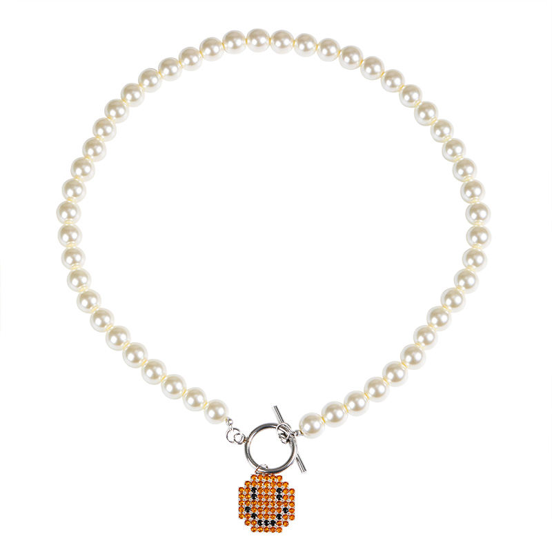 Collana Di Diamanti In Lega Hip Hop Personalizzata Alla Moda Con - Foto 5